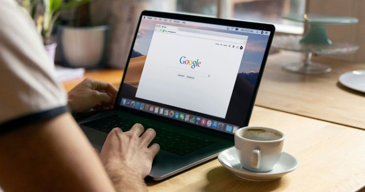 Computer screen showing browser password manager vulnerability