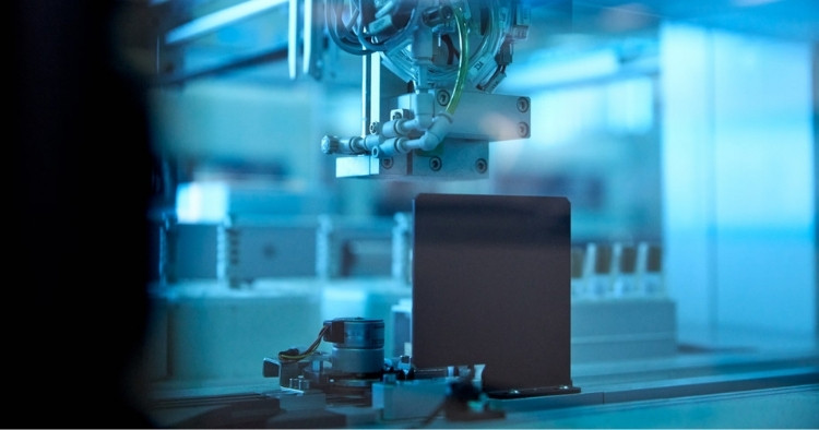 Manufacturers robot in a lab representing the industry