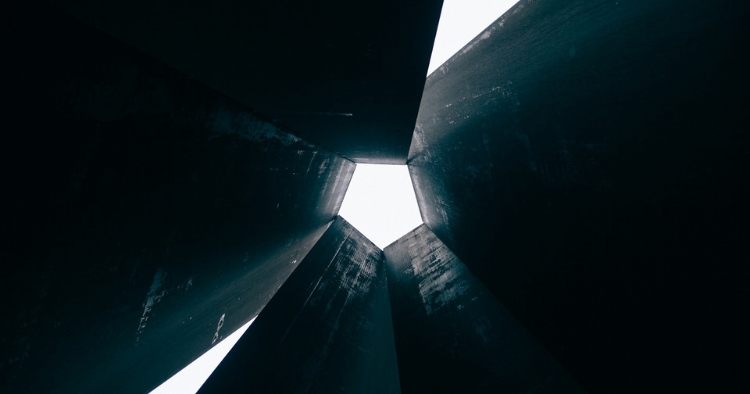 Pentagon formed by beams