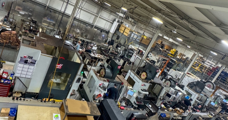 Inside Taylor Turning manufacturing center