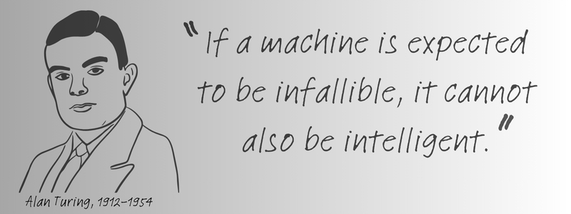 Famous quote by Alan Turing